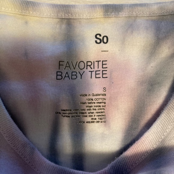 . 👚(bundle 4 items w/👚for $16) Tie dye T-shirt by SO - Picture 6 of 6